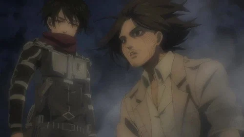 Атака титанов 4 сезон 8 серия — кадр